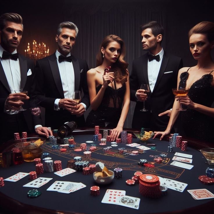 Lobi permainan kartu api33 dengan pilihan meja Blackjack dan Baccarat